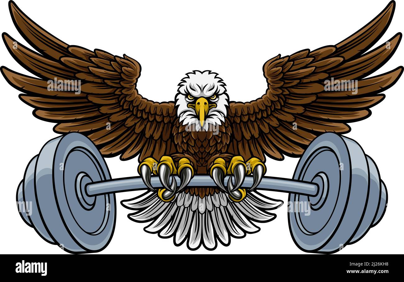 Bold eagle exercise Stock Vector Images - Alamy