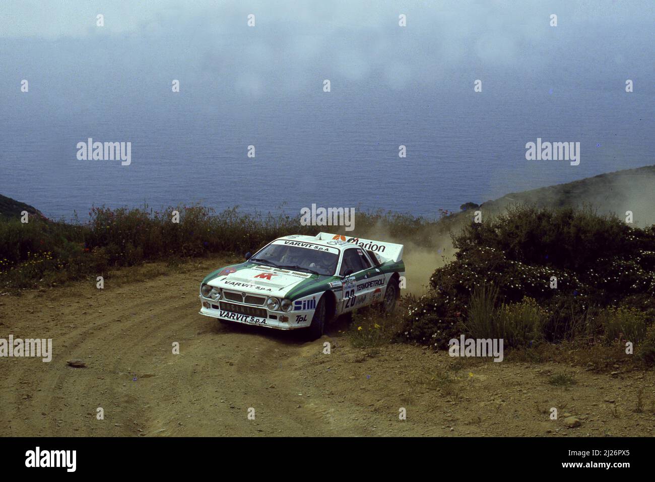Paolo Alessandrini (ITA) Alessandro Alessandrini (ITA) Lancia Rally 037