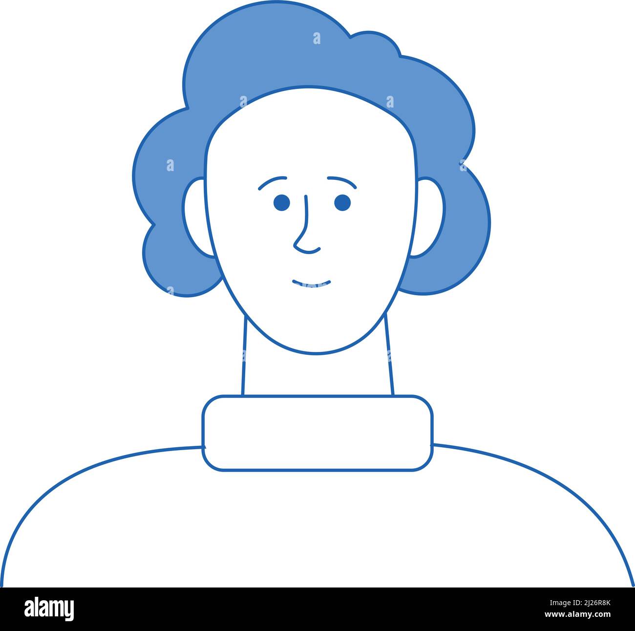 Female profile picture. Generic woman website avatar Stock Vector Image &  Art - Alamy