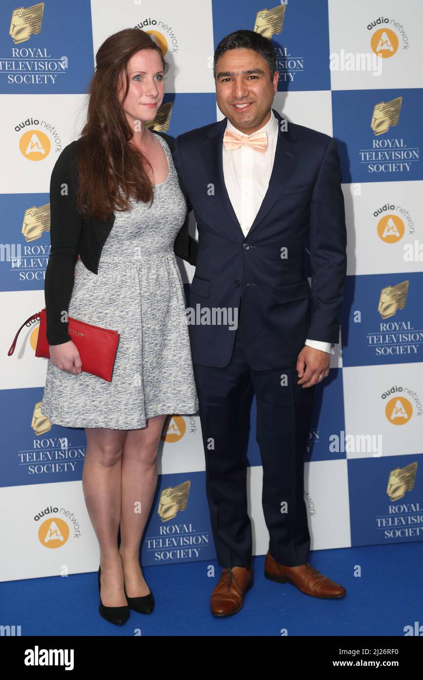 Actor Nick Mohammed arriving for the Royal Television Society Programme