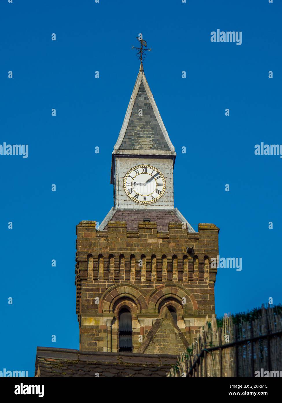 Congleton Town Hall Clock, Cheshire, UK Stock Photo