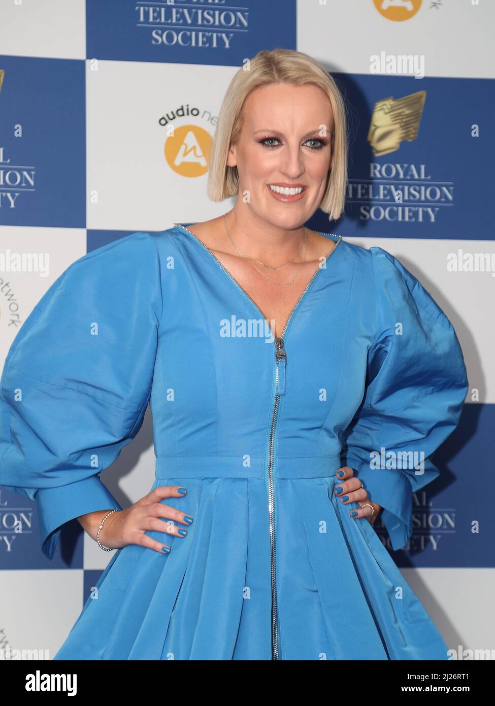 TV Presenter Steph McGovern arriving for the Royal Television Society