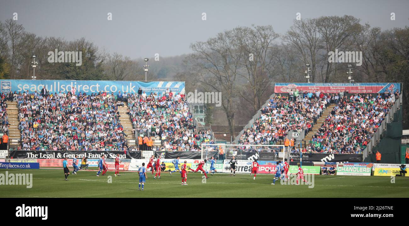 The withdean stadium hi-res stock photography and images - Alamy
