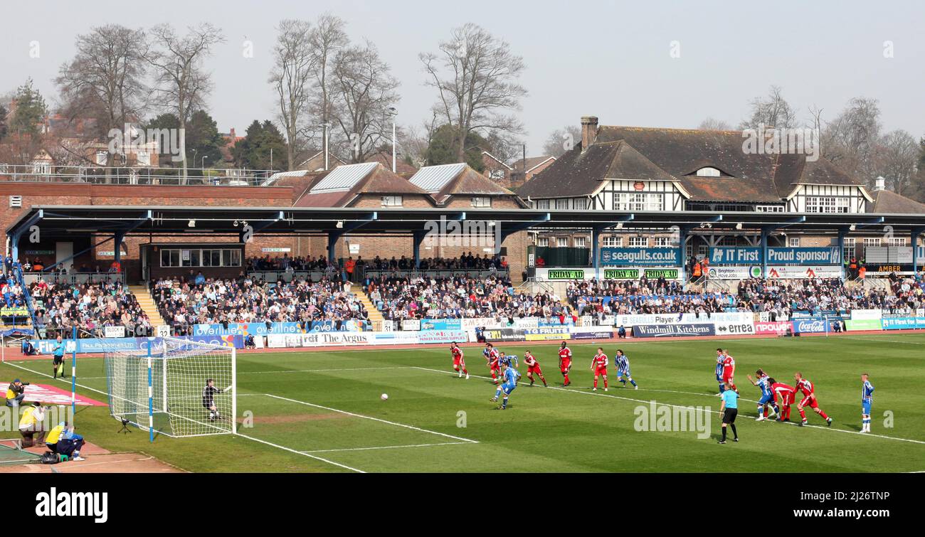 ブライトンFC Withdean Stadium 飾り写真 【公式通販】