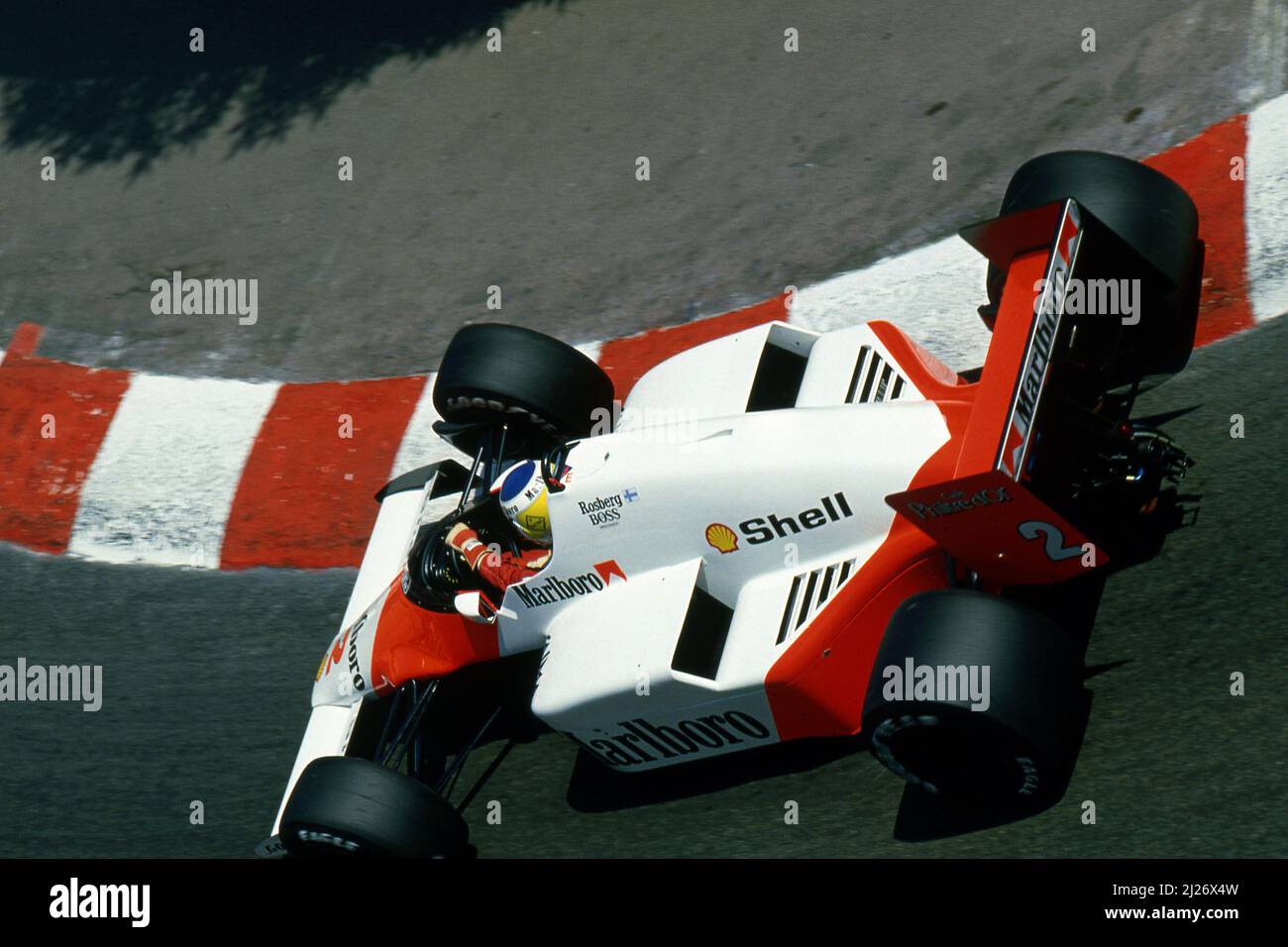 Keke Rosberg (FIN) McLaren MP4/2C Tag Porsche Marlboro Light