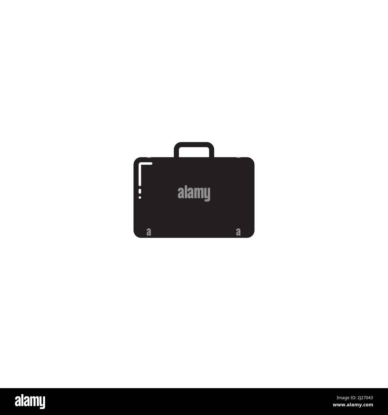 Briefcase logo or icon design Stock Vector Image & Art Alamy