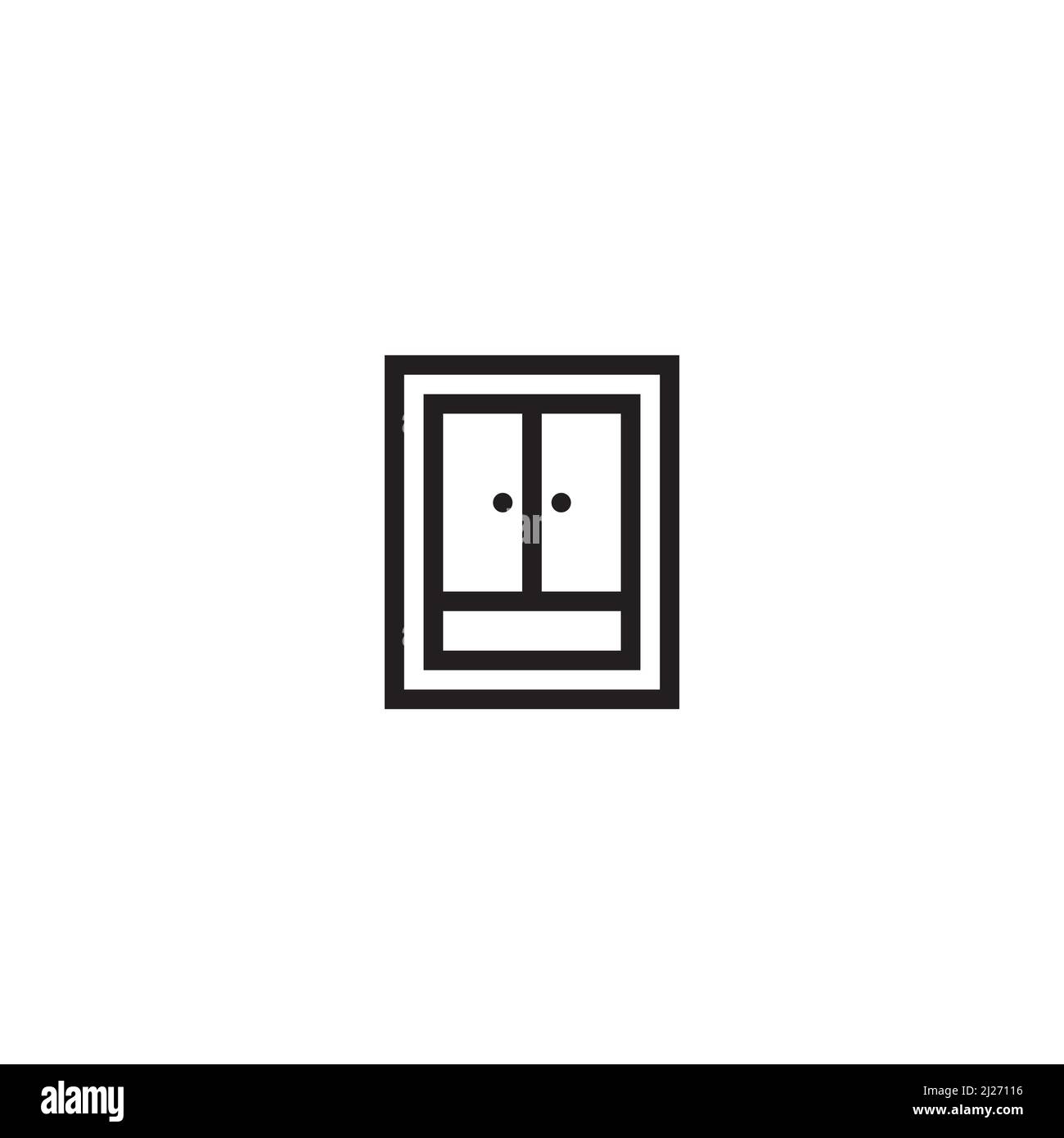 Simple cupboard Cut Out Stock Images & Pictures Alamy