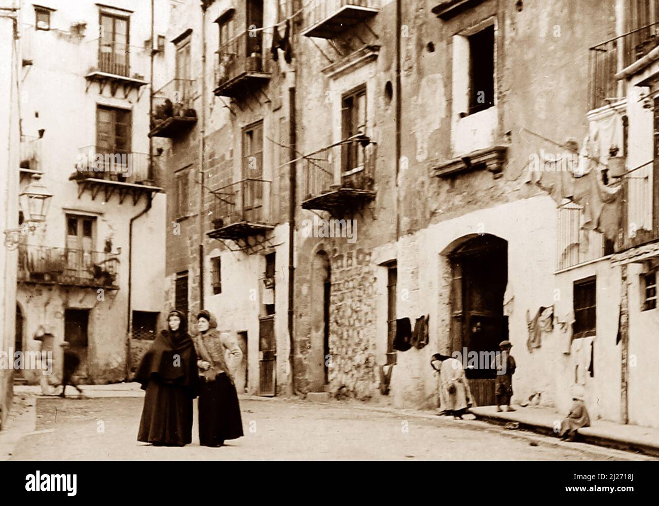 Monreale, Palermo, Sicily, Italy, early 1900s Stock Photo