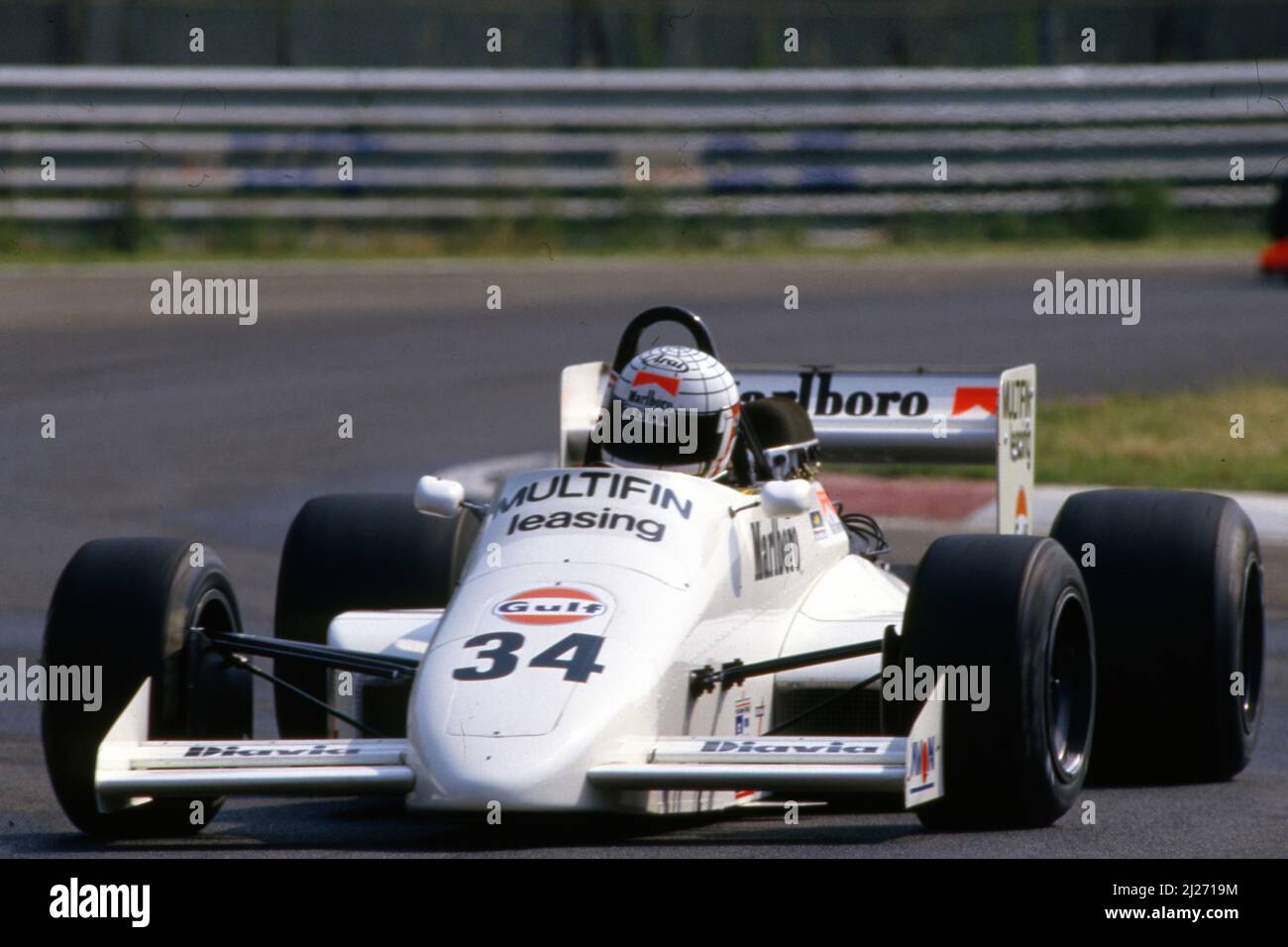 Gabriele Tarquini (ITA) March 85B Ford Cosworth Coloni Racing Stock ...