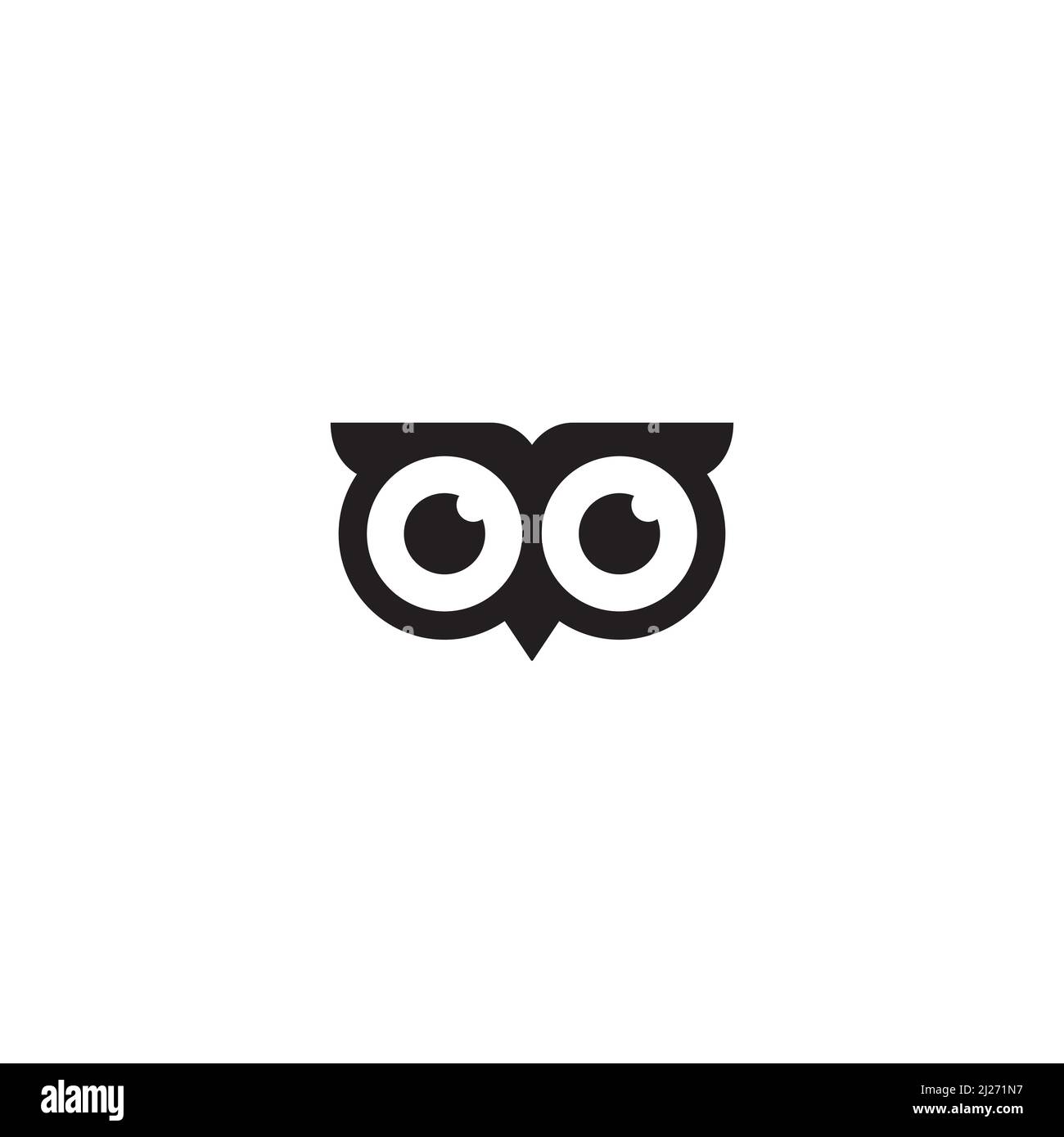 Eyes logo or icon design Stock Vector