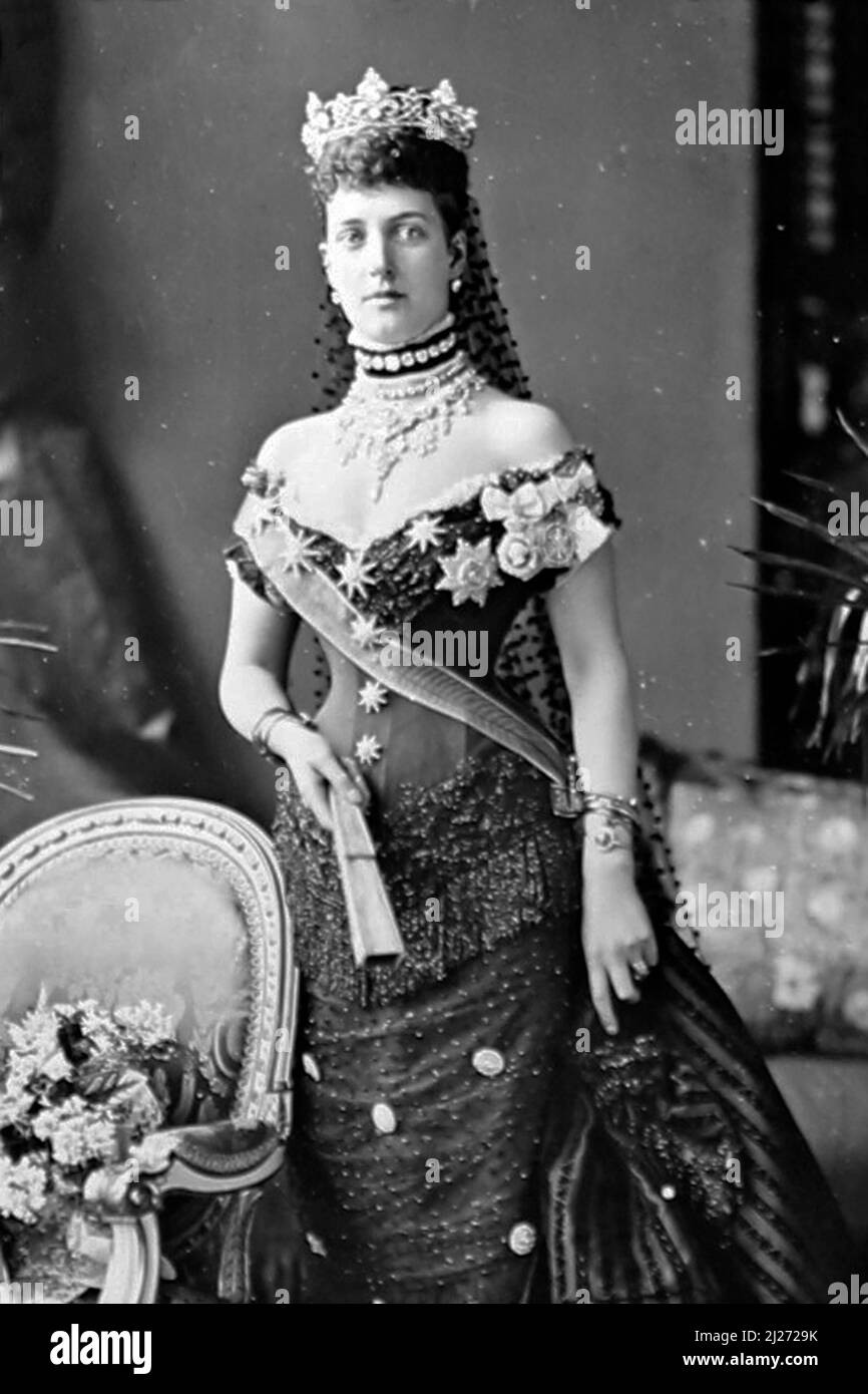 Princess Victoria, Princess of Wales, Victorian period Stock Photo