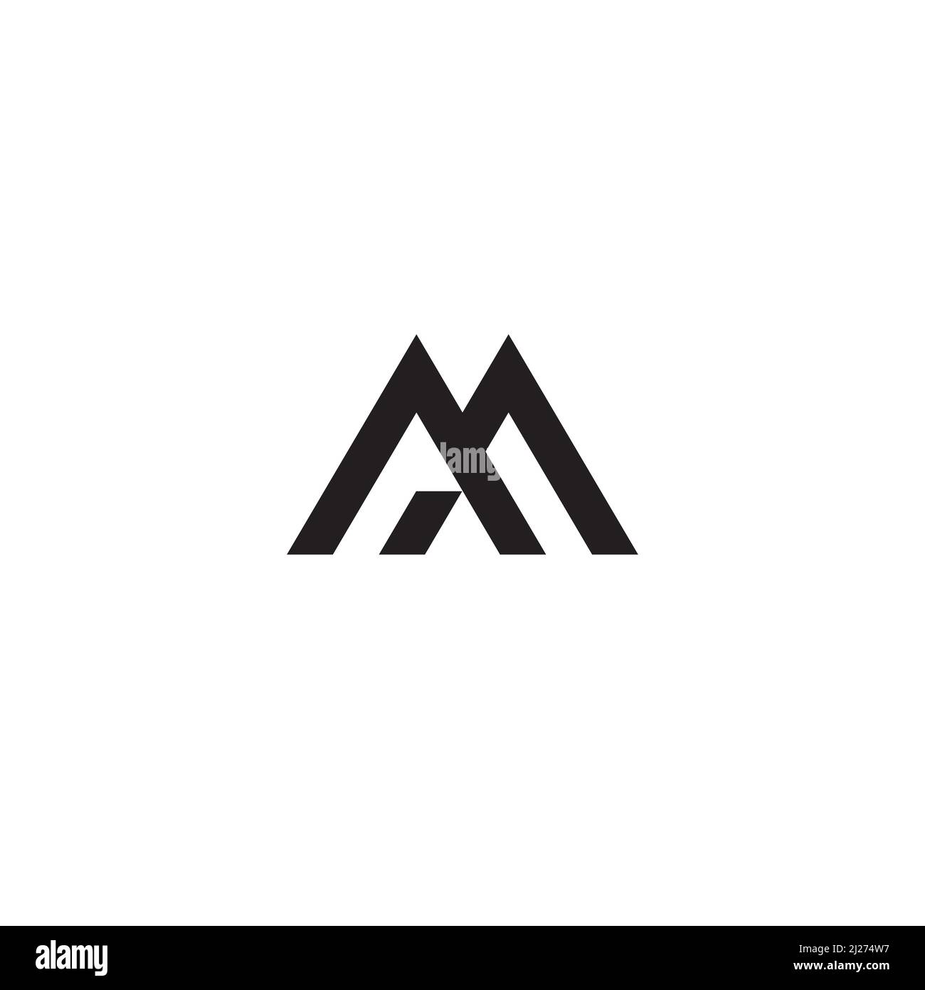Letter M logo or icon design Stock Vector Image & Art - Alamy