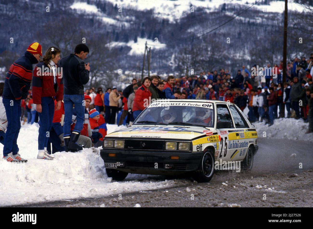 Alain Oreille (FRA) Sylvie Oreille (FRA) Renault 11 Turbo 180 Ch GrA ...