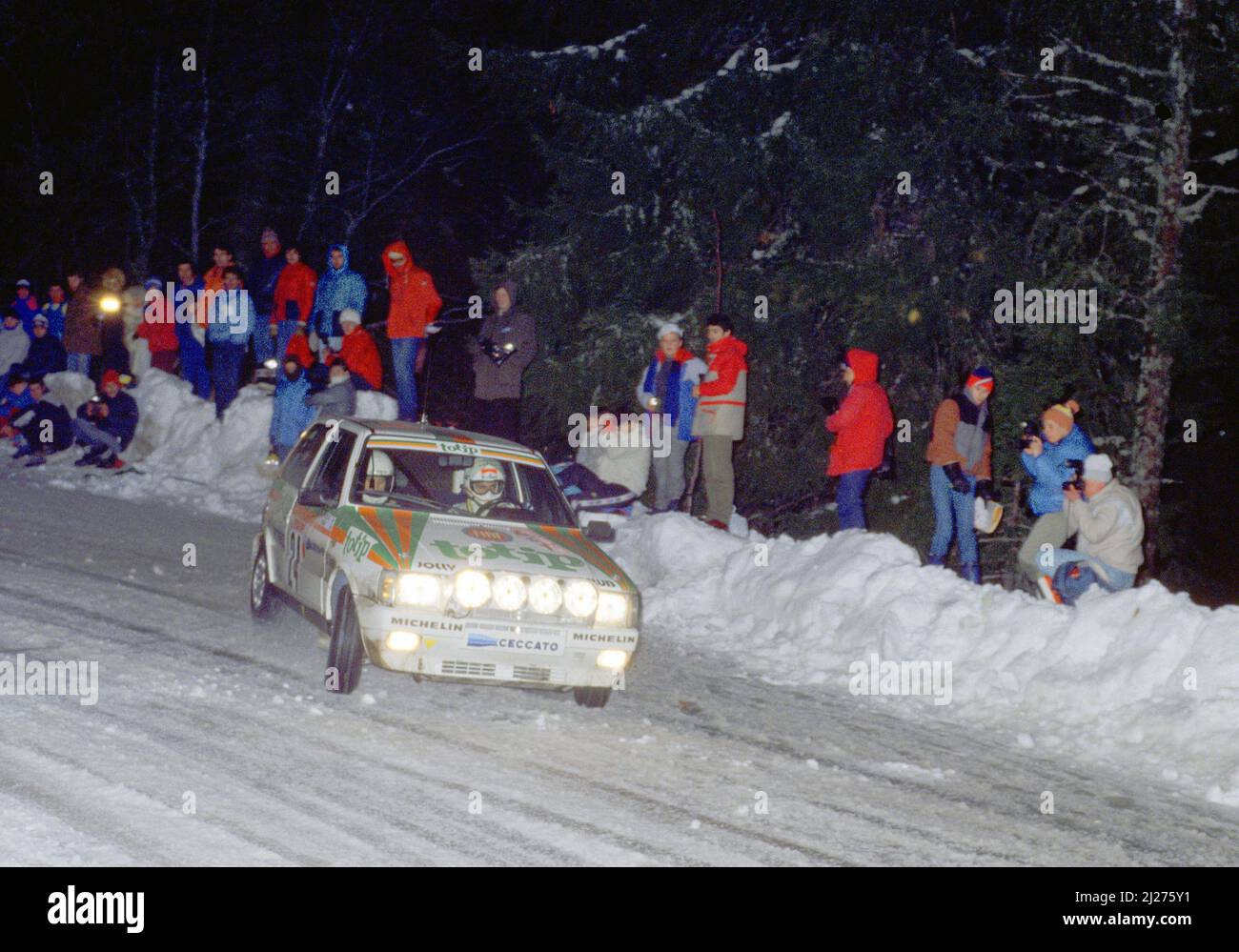 Alessandro Alex Fiorio (ITA) Luigi Pirollo (ITA) Fiat Uno Turbo GrA