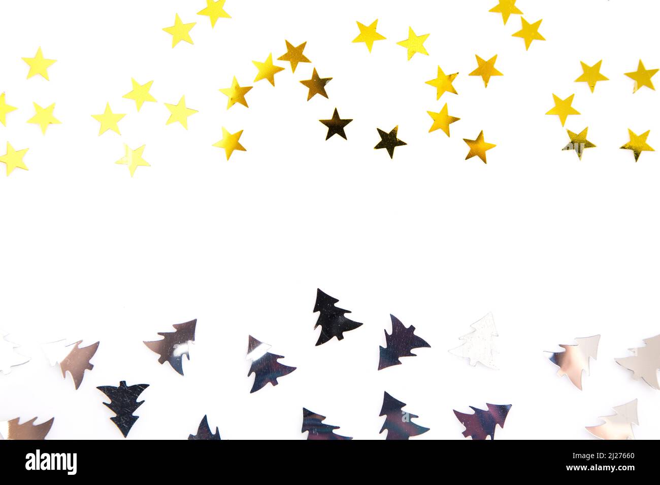 a photo of gold stars isolated on white background Stock Photo - Alamy