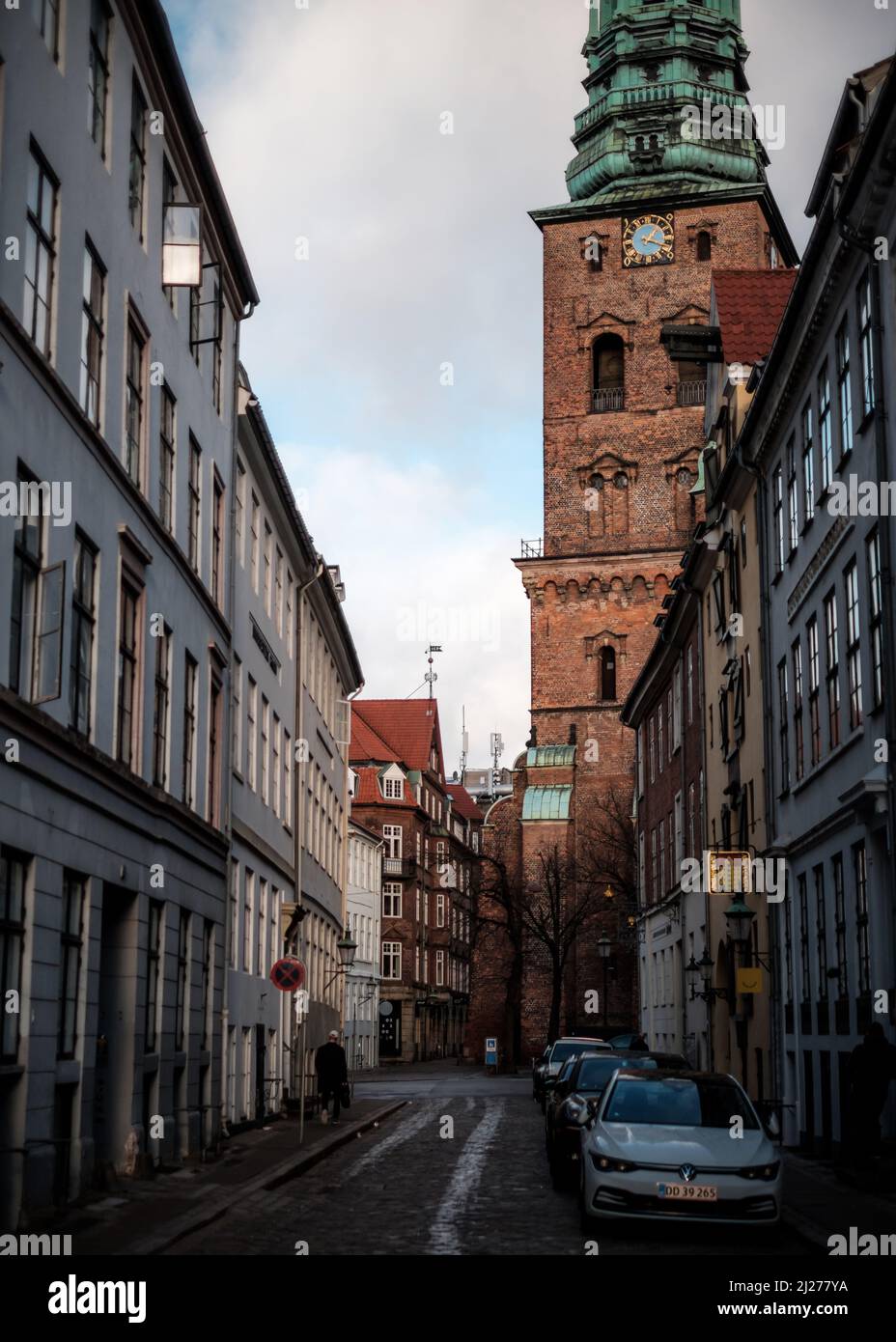 Pictures of daily life in the capital city of Denmark, Copenhagen, Stock Photo