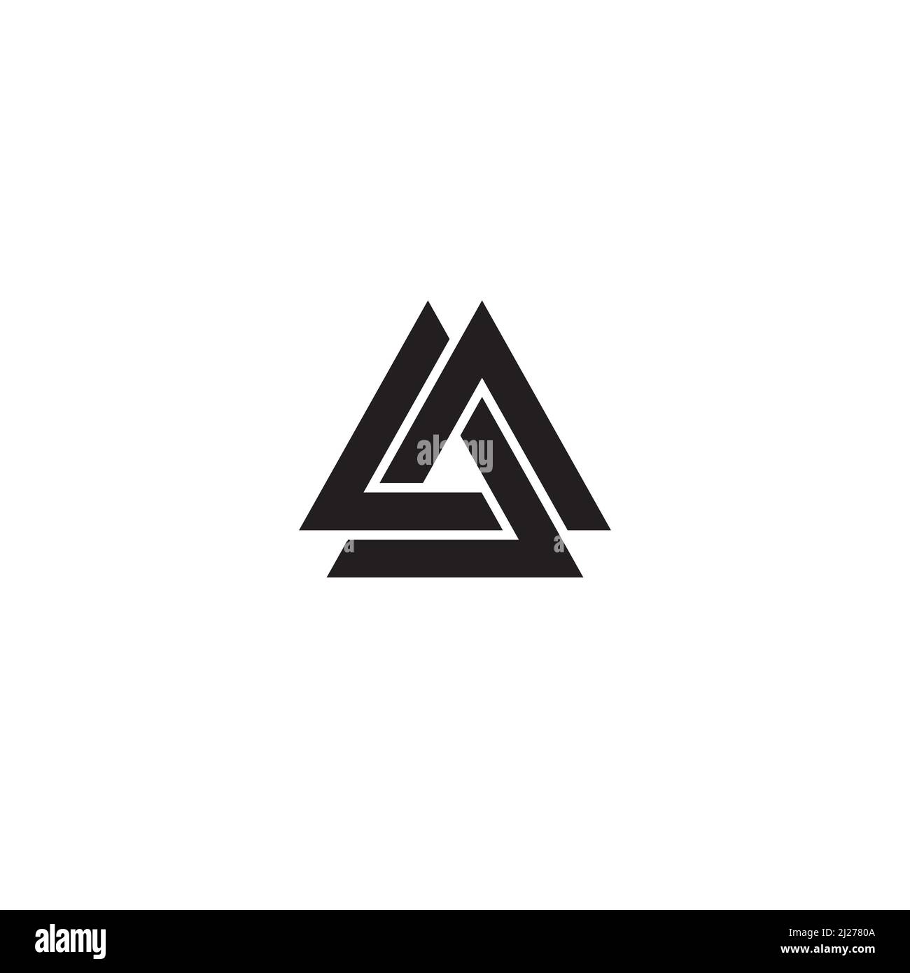 Triangles Black and White Stock Photos & Images - Alamy