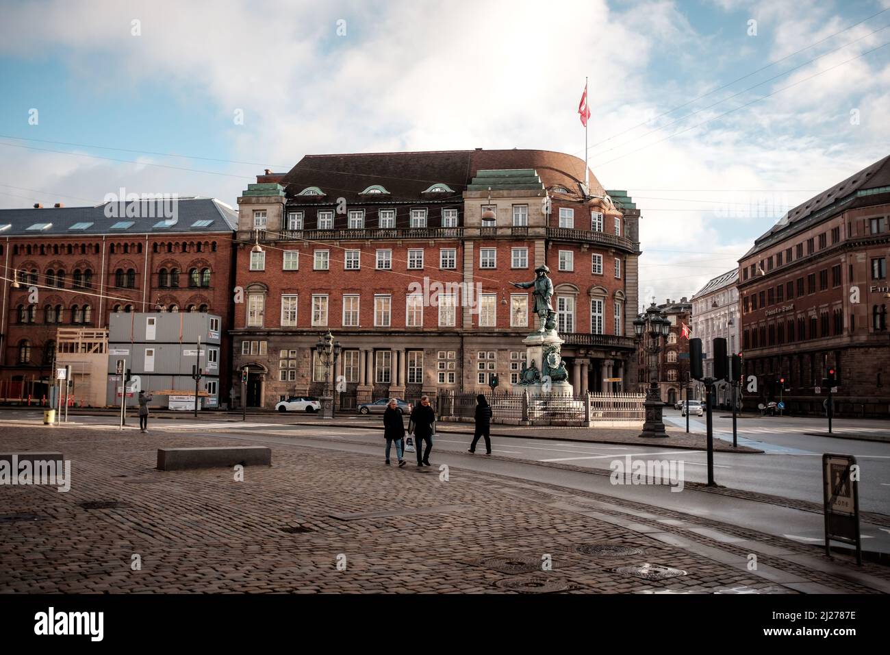 Pictures of daily life in the capital city of Denmark, Copenhagen, Stock Photo
