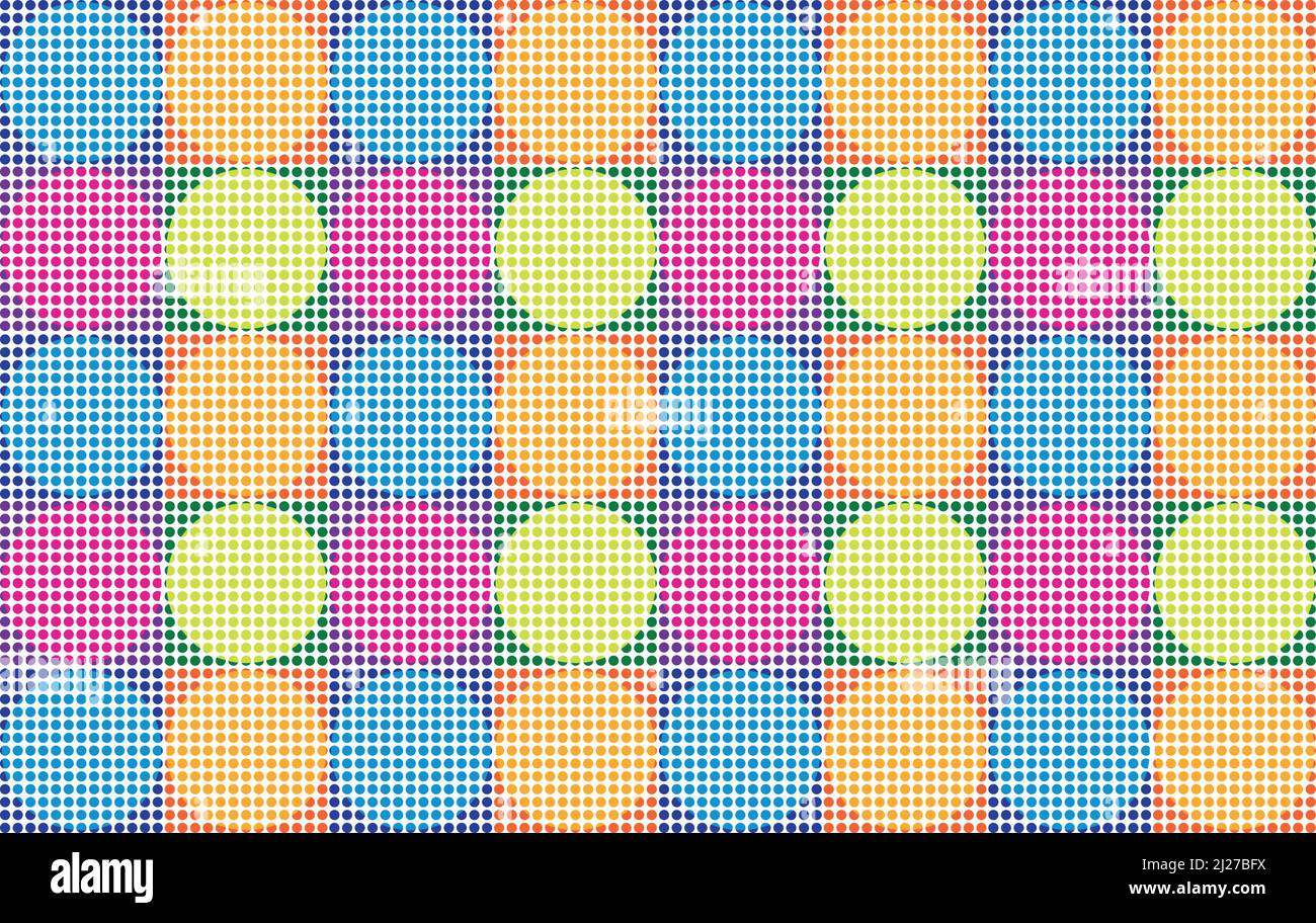 Spots fashion pattern background - stock illustration vector Stock Vector