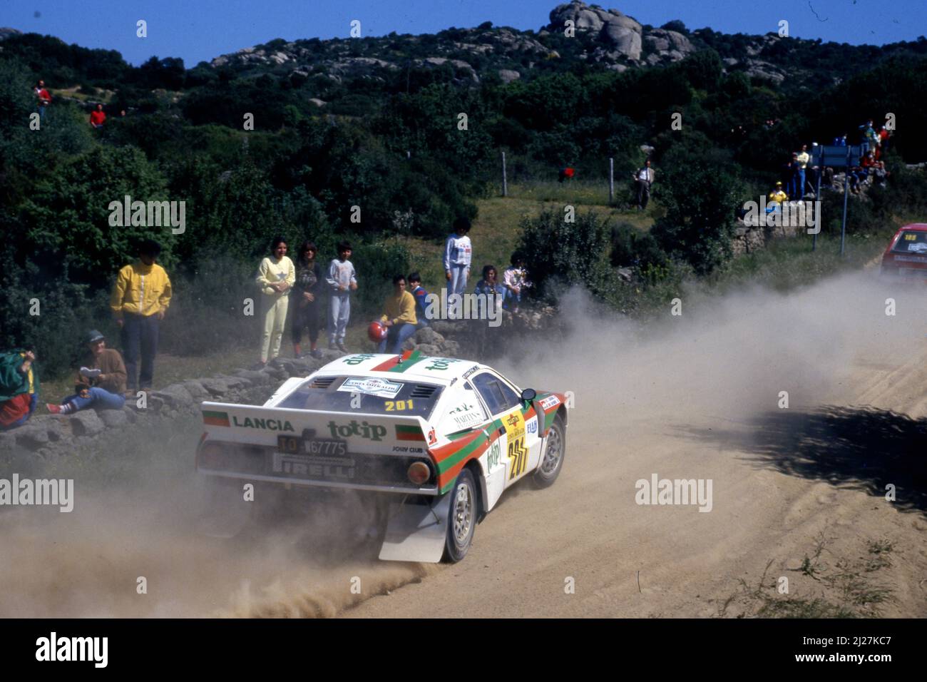Michele Rayneri (ITA) Carlo Cassina (ITA) Lancia Rally 037 GrB Jolly ...