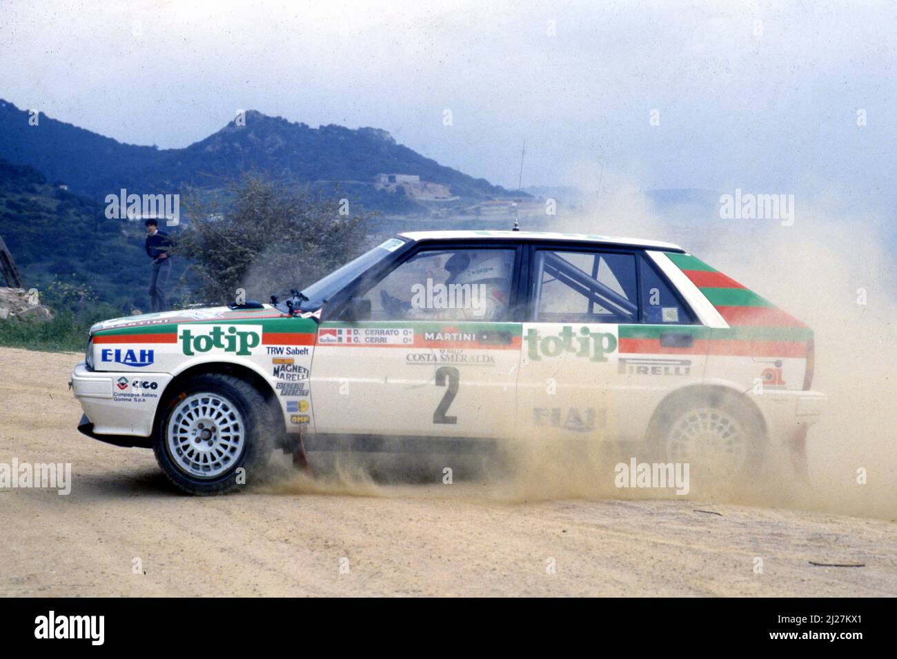 Modèle Réduit Lancia Delta HF 4WD Della Lana 1987 | Échelle 1/43 | Marque IXO | Occasion