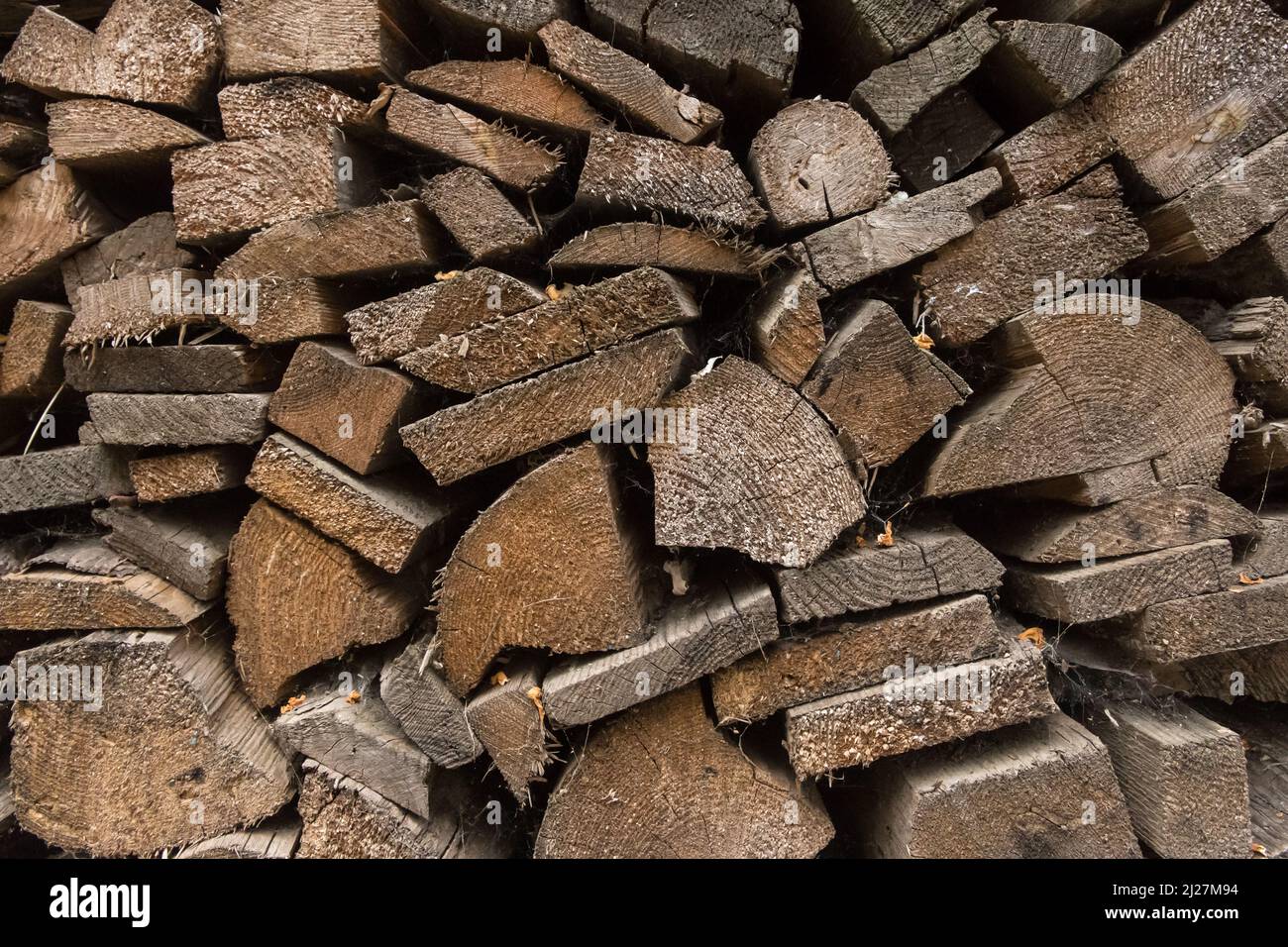 Firewood Stack Texture Background Storage Wood Materials Chopped Pile ...
