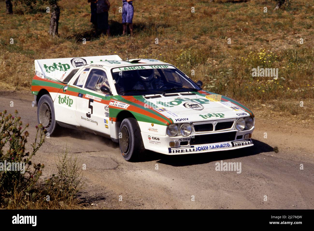 Michele Rayneri (ITA) Carlo Cassina (ITA) Lancia Rally 037 GrB Jolly ...