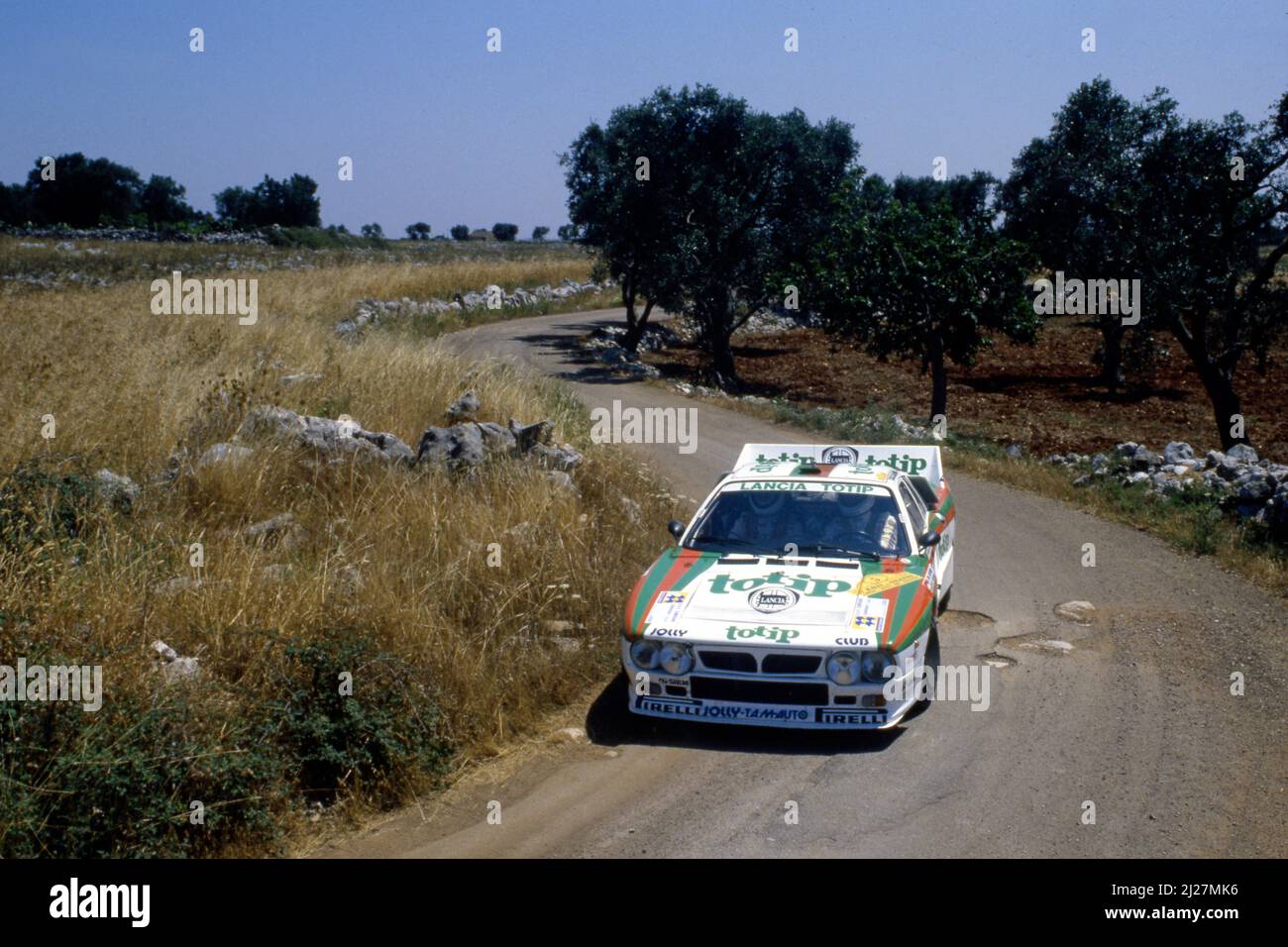 Michele Rayneri (ITA) Carlo Cassina (ITA) Lancia Rally 037 GrB Jolly ...