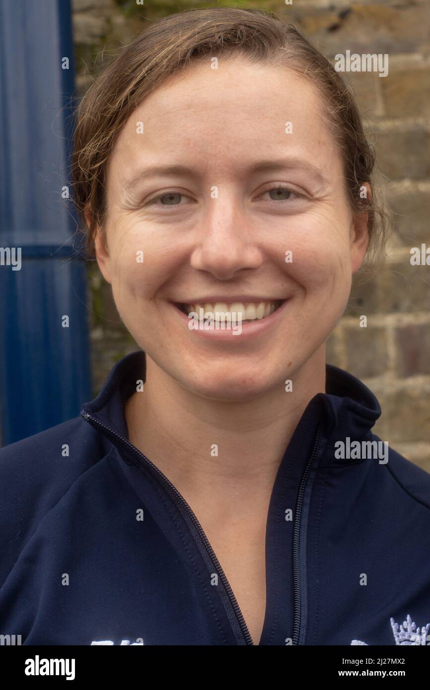 London, UK. 30th Mar, 2022. Oxford & Cambridge crews meet the press at