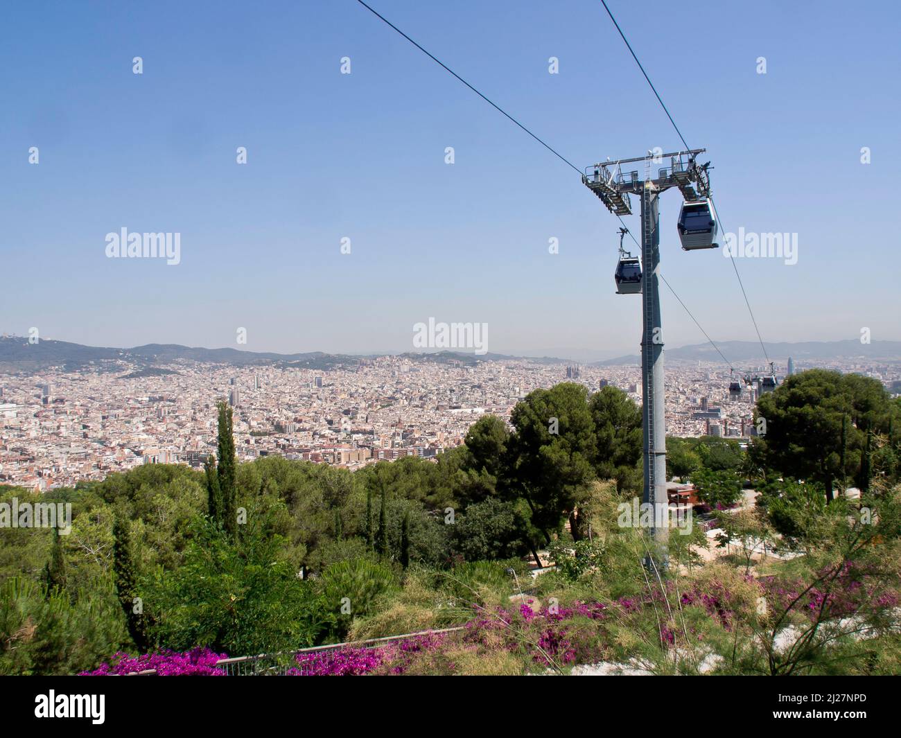 the city of barcelona in spain Stock Photo - Alamy