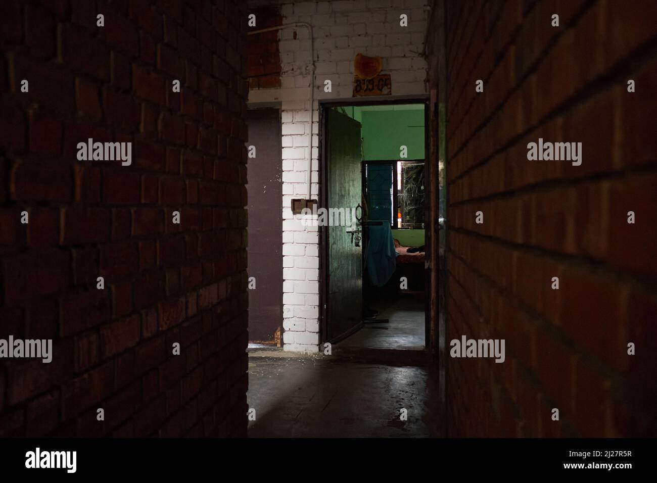 A typical modest house in Noida Stock Photo Alamy