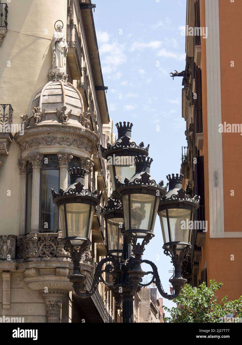 the city of barcelona in spain Stock Photo - Alamy