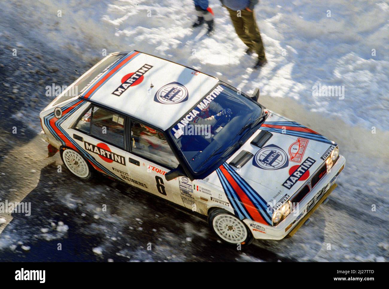 Massimo Miki Biasion (ITA) Tiziano Siviero (ITA) Lancia Delta HF 4WD