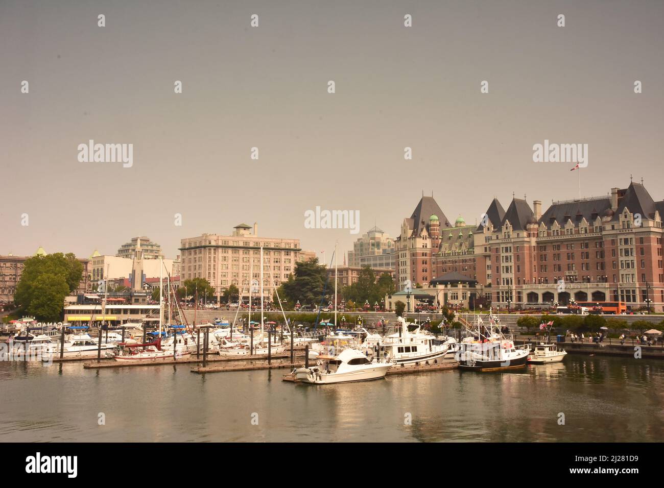 The Waterfront, Victoria, Vancouver Island, Canada Stock Photo