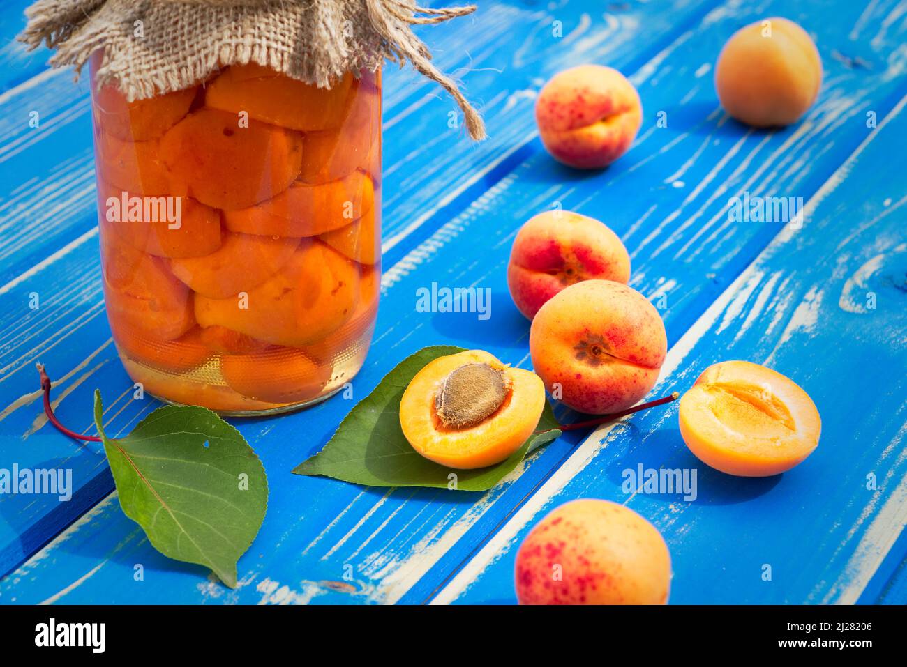 Apricot preserve hi-res stock photography and images - Alamy