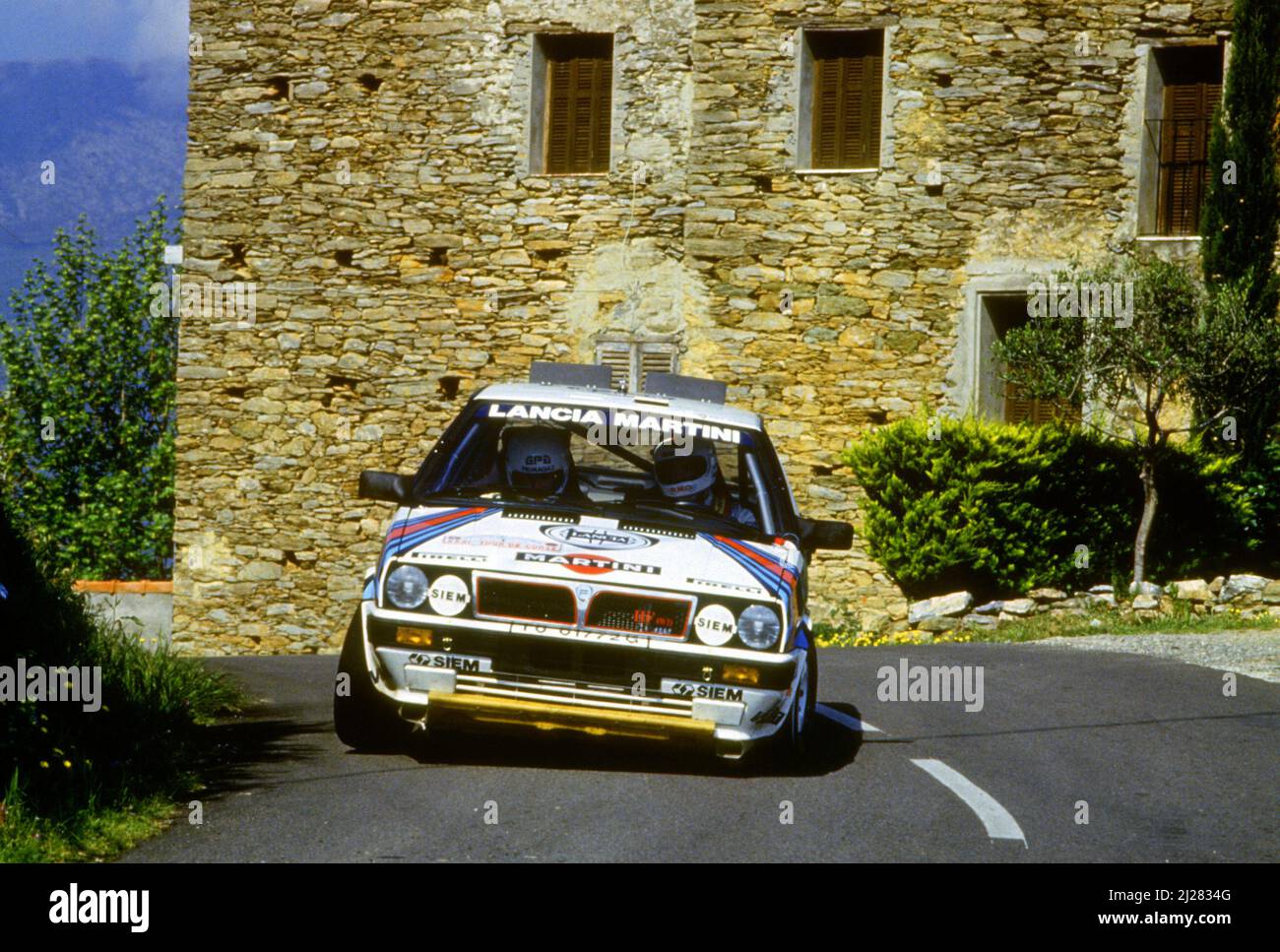 Bruno Saby (FRA) Jean Francois Fauchille (FRA) Lancia Delta HF 4WD GrA