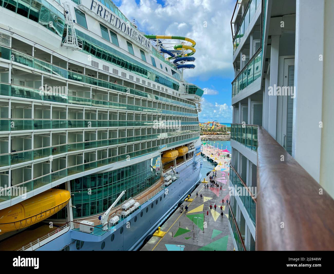 Bahamas September 16, 2021 The Royal Caribbean Cruise Ship Freedom