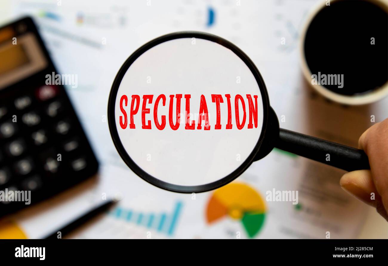 Fake Dictionary, Dictionary definition of the word speculation