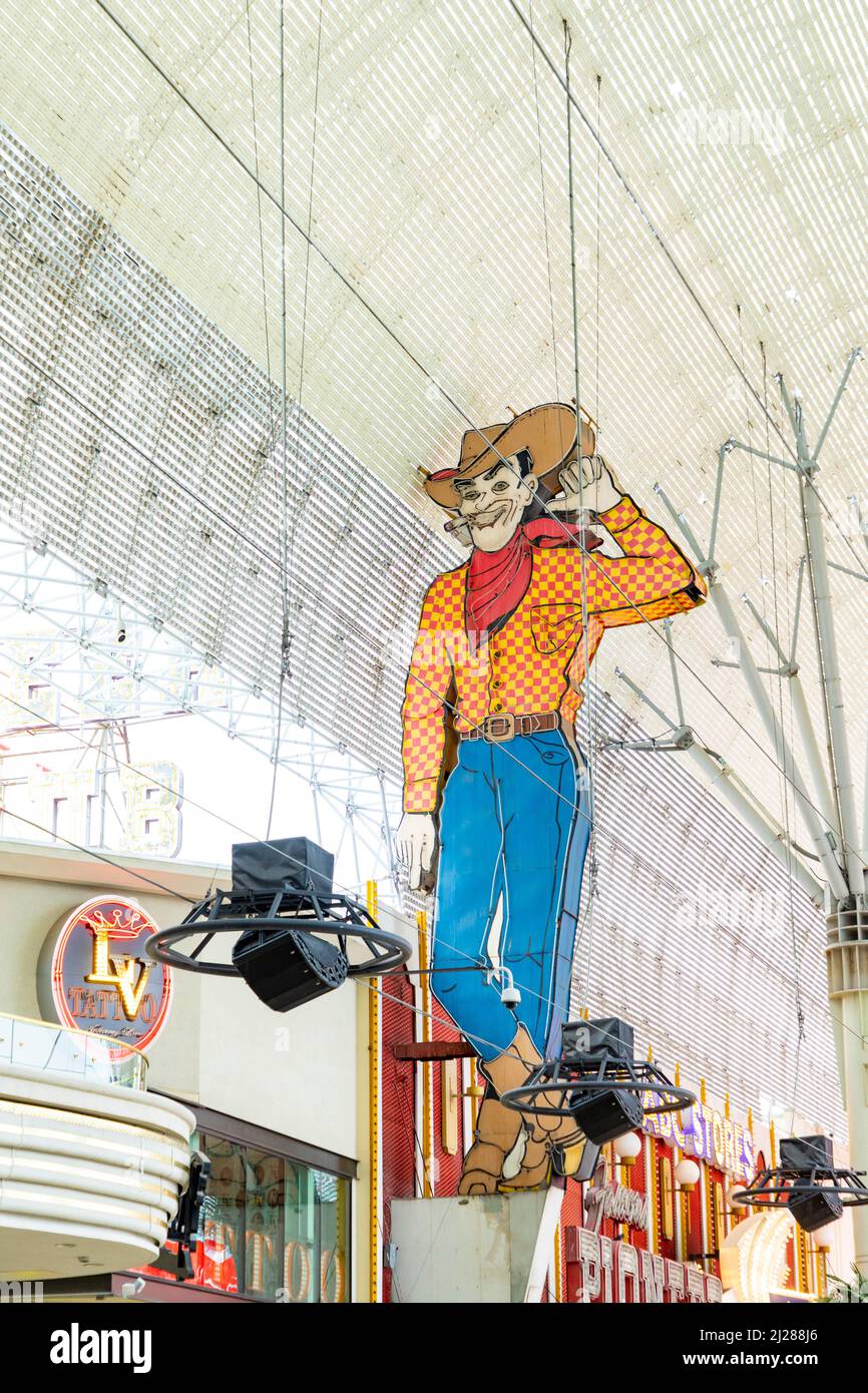 Cowboy sign in las vegas hi-res stock photography and images - Alamy