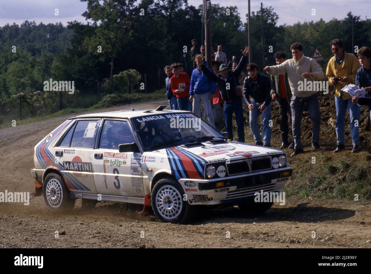 DECAL LANCIA DELTA S4 MIKI BIASION TOUR DE CORSE 1986 DnF (01) EUR 31,99 - FR
