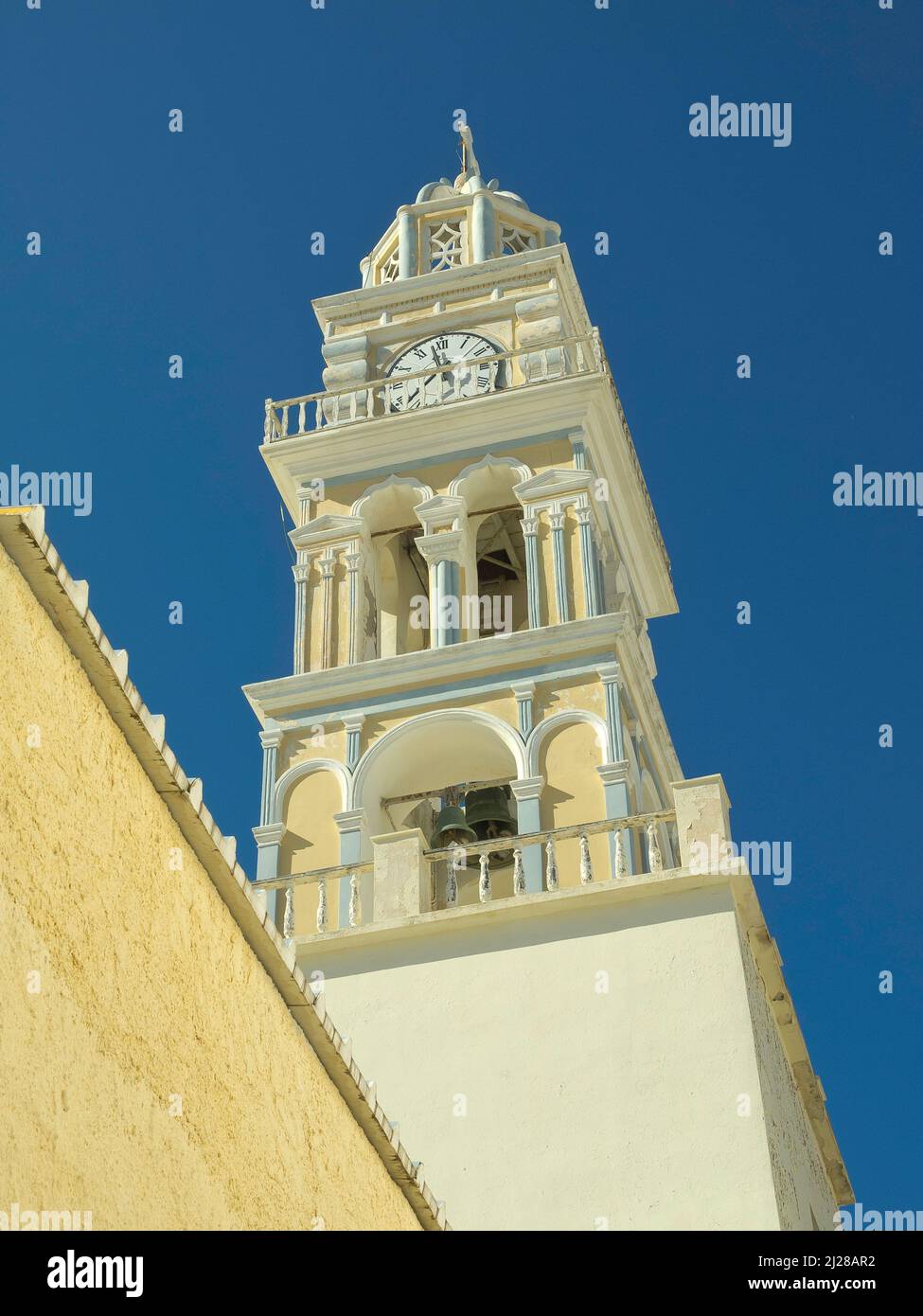santorini island in greece Stock Photo
