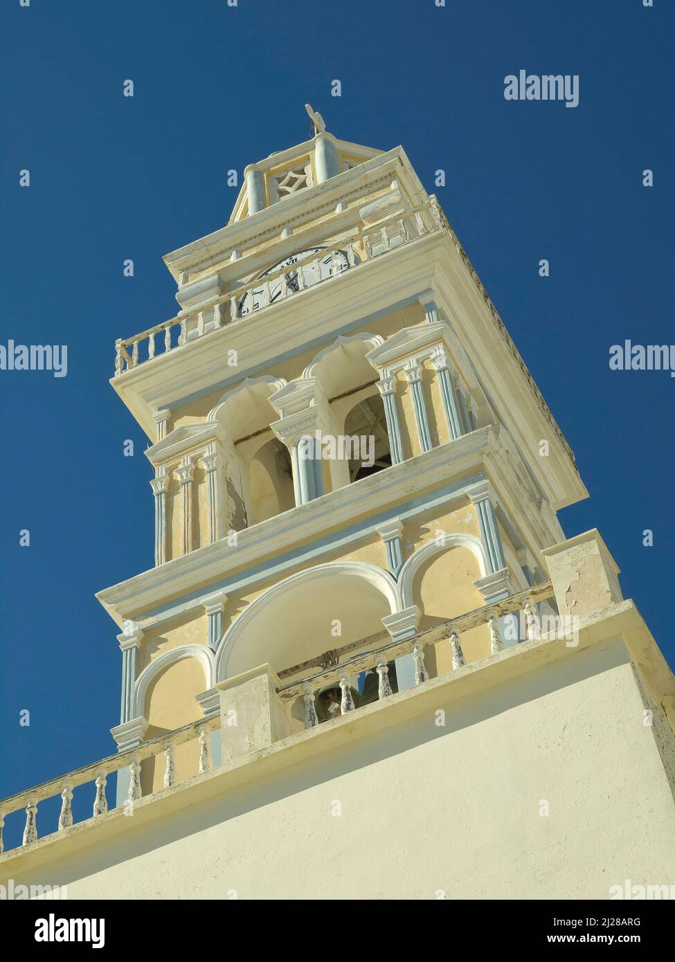 santorini island in greece Stock Photo