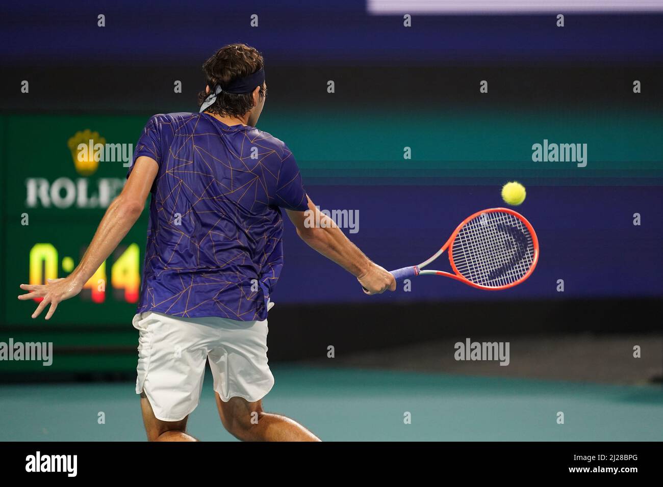 MIAMI GARDENS, FLORIDA MARCH 29 Taylor Fritz of the United States