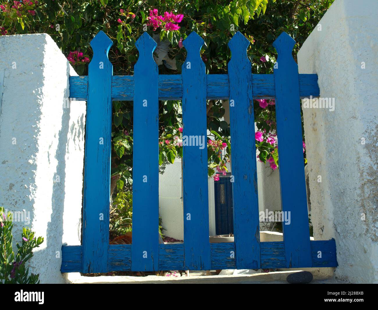 santorini island in greece Stock Photo