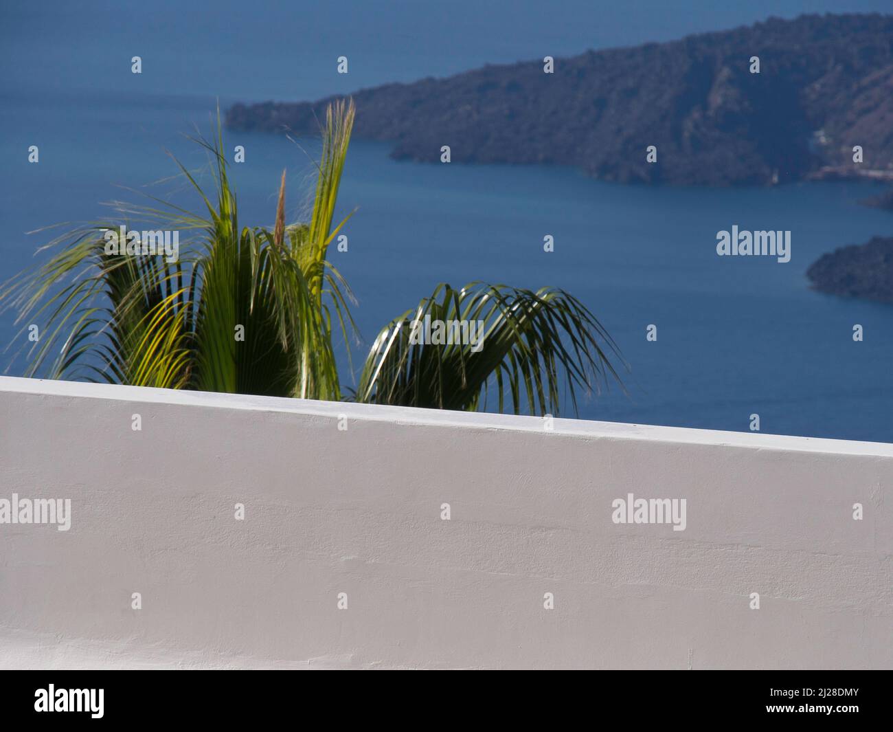 santorini island in greece Stock Photo