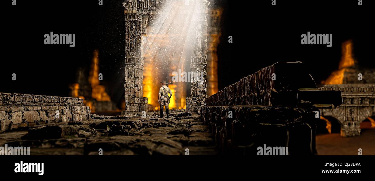 Explorer and archaeologist, worlds disappeared. Ancient civilizations