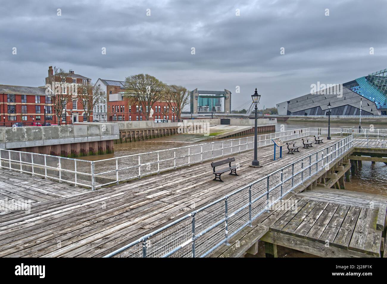 Images of Hull and its buildings development in Yorkshire UK Stock