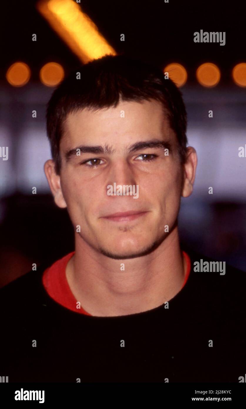 Actor Josh Hartnett attending a premiere in Los Angeles, CA in 2000. Stock Photo