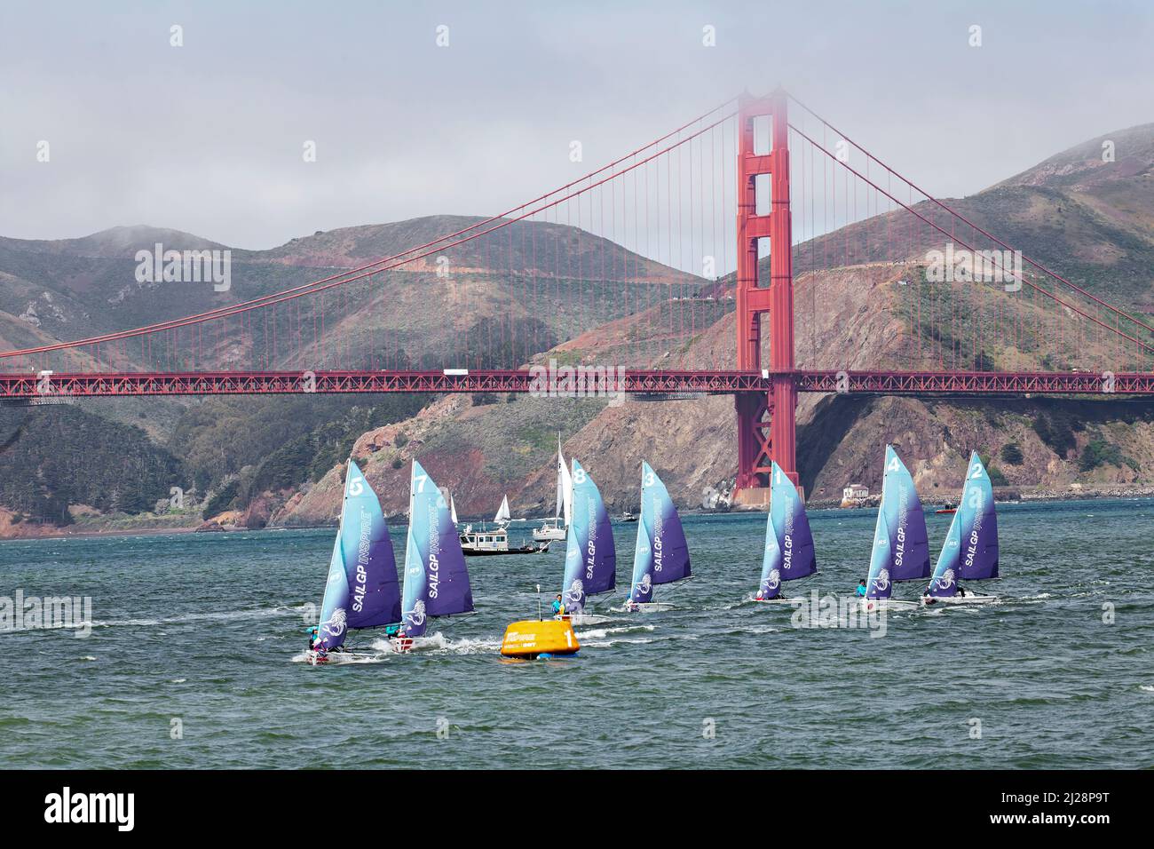 Sail GP, San Francisco,2022 Stock Photo Alamy