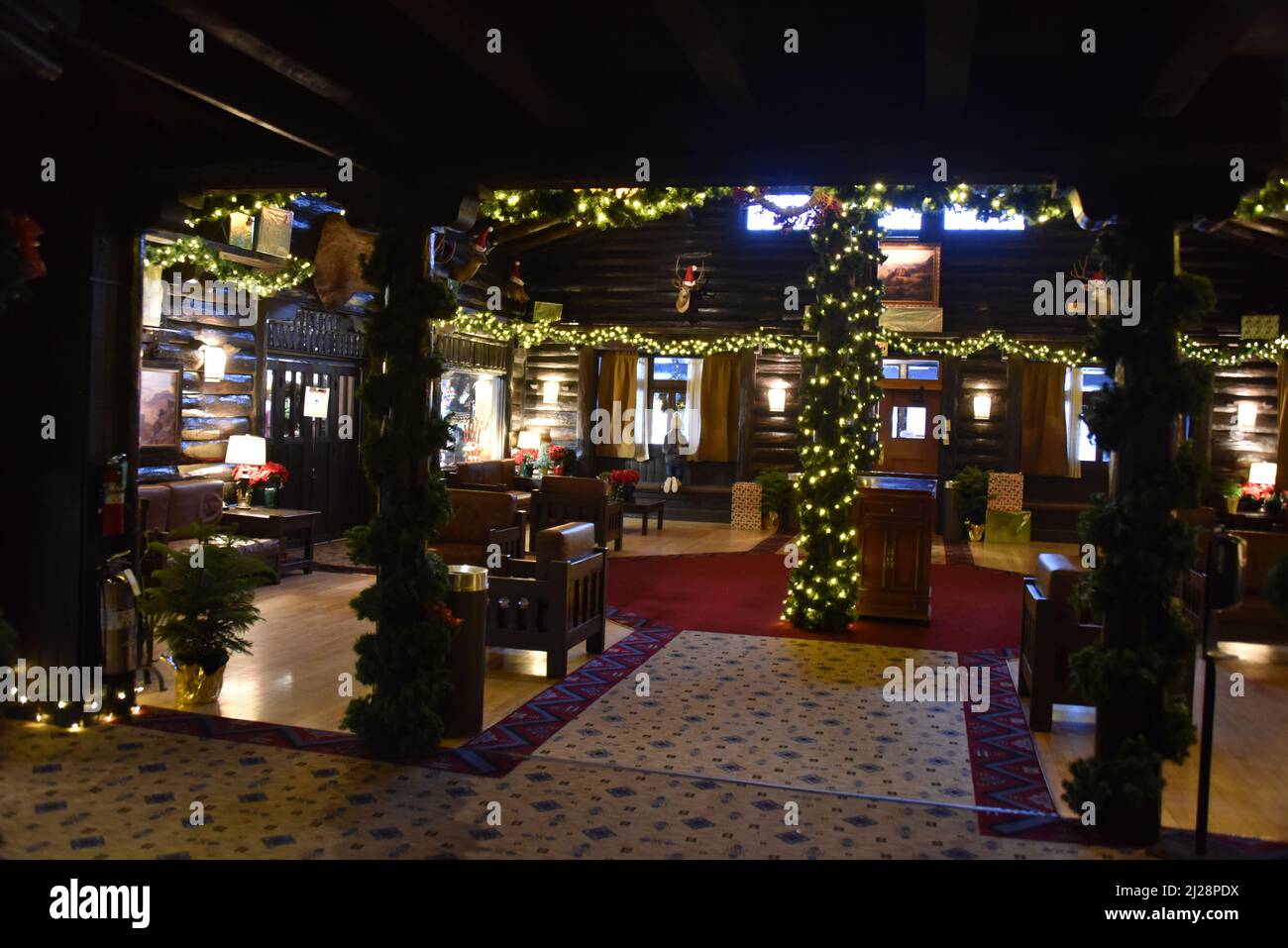 El tovar hotel christmas hi-res stock photography and images - Alamy